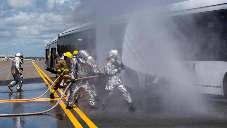 Aeropuerto de Punta Cana fortalece seguridad y sostenibilidad con simulacro y jornadas técnicas
