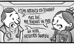 Caricatura de Noticiero Poteleche 18 mayo 2026