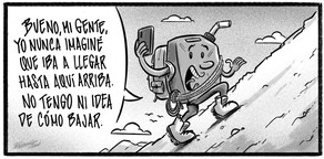 Caricatura de Noticiero Poteleche 19 mayo 2026