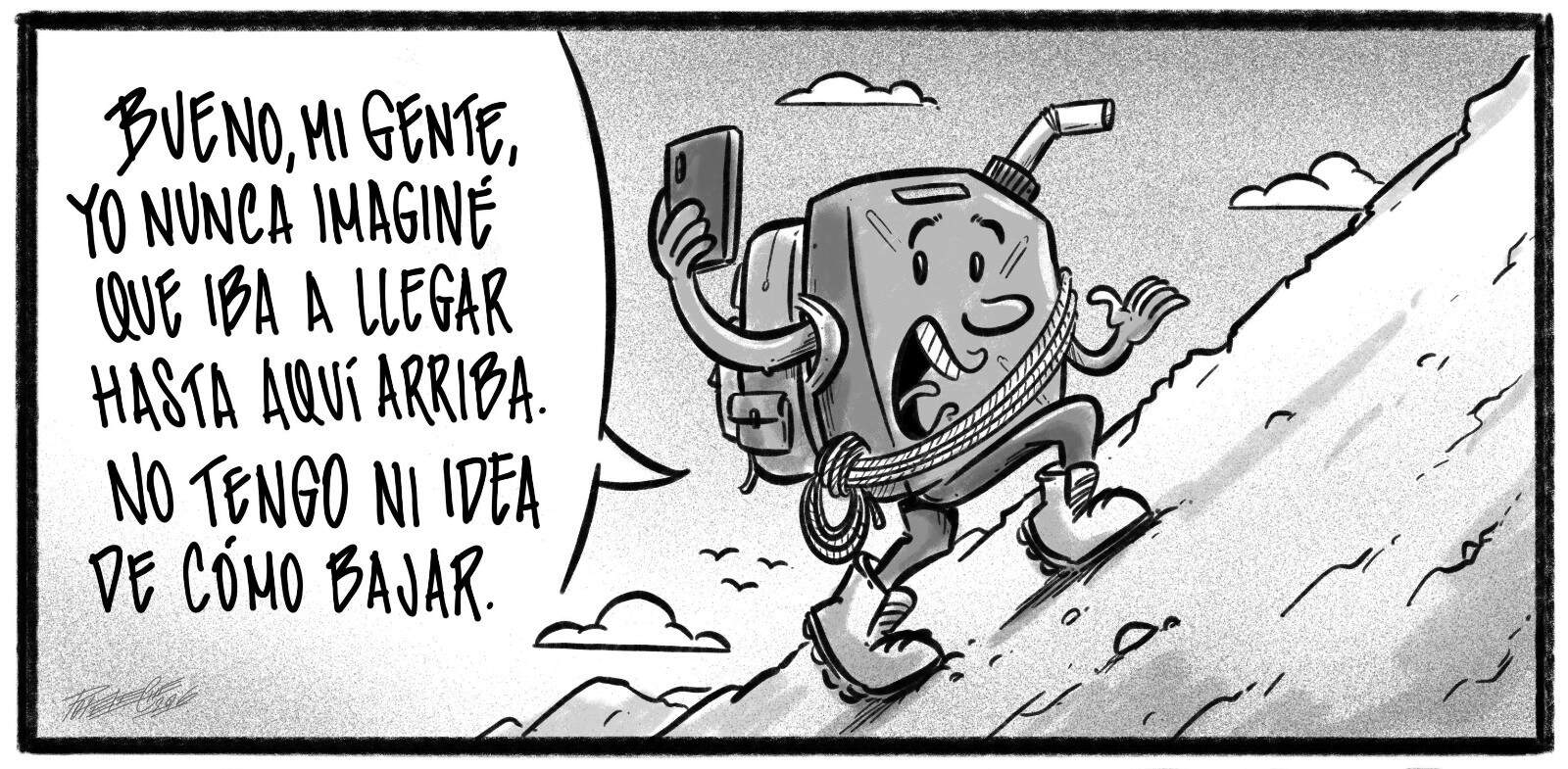 Caricatura de Noticiero Poteleche 19 mayo 2026