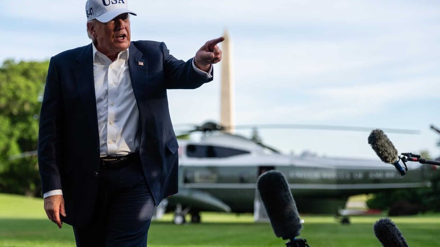 Trump denuncia nuevas irregularidades electorales, ahora en Maryland, sin aportar pruebas