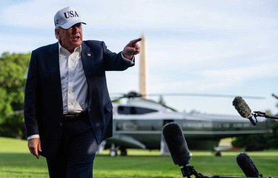 Trump planea construir un helipuerto en la Casa Blanca