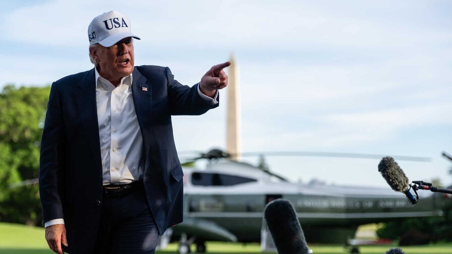 El nivel de aprobaci&oacute;n de Trump cae al 37 % mientras crece el rechazo a la guerra en Ir&aacute;n