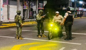 Toque de queda en Ecuador deja m&aacute;s de 3,400 detenidos, seg&uacute;n balance preliminar de Polic&iacute;a