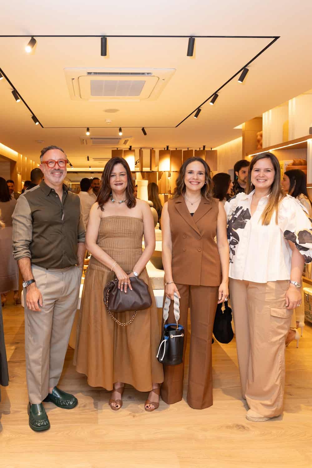 Jean Santelises, Ana Patricia Rodr&iacute;guez, Rosangela Viro y Michelle Urtecho.