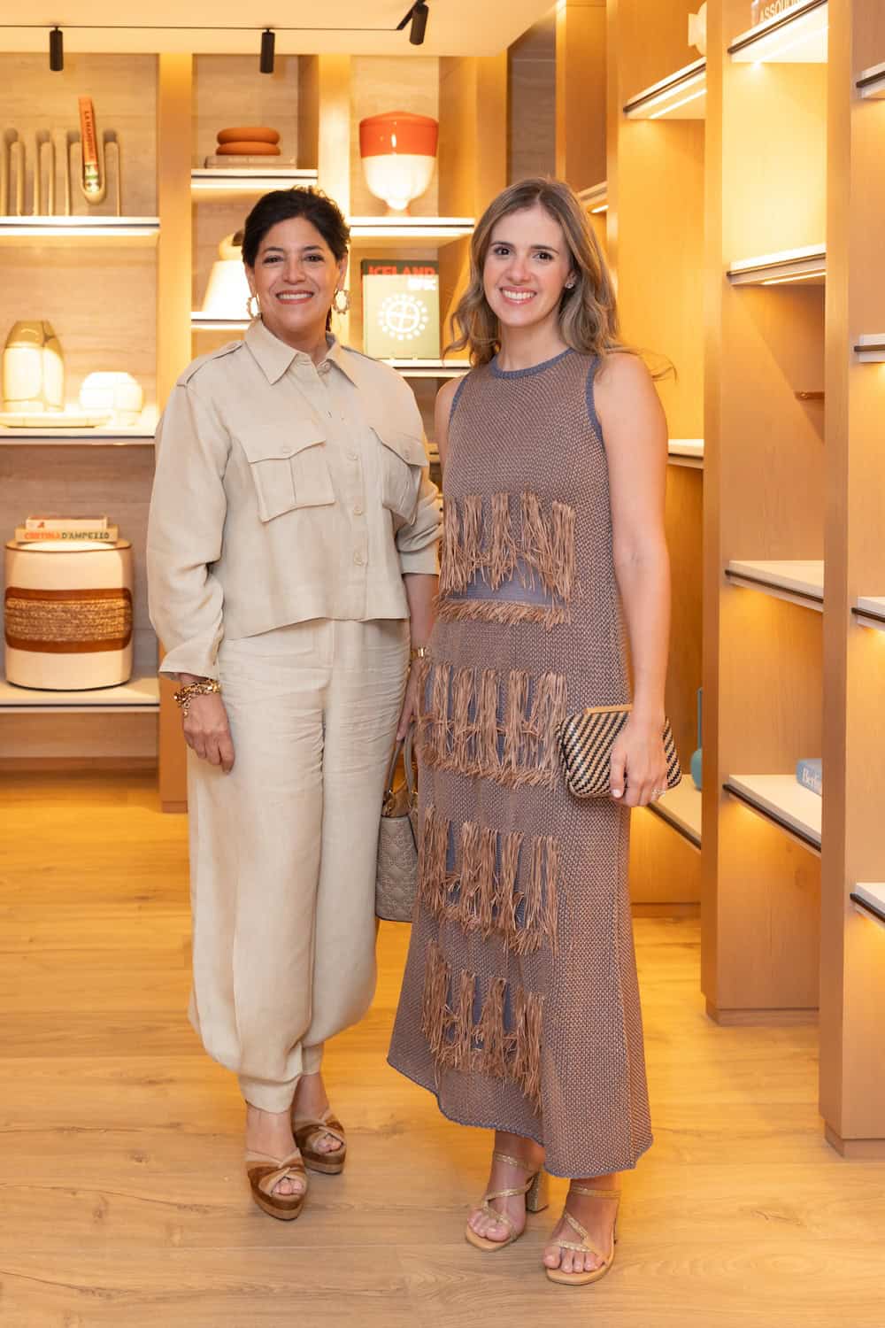 Alexandra Guzm&aacute;n y Marina Silverio