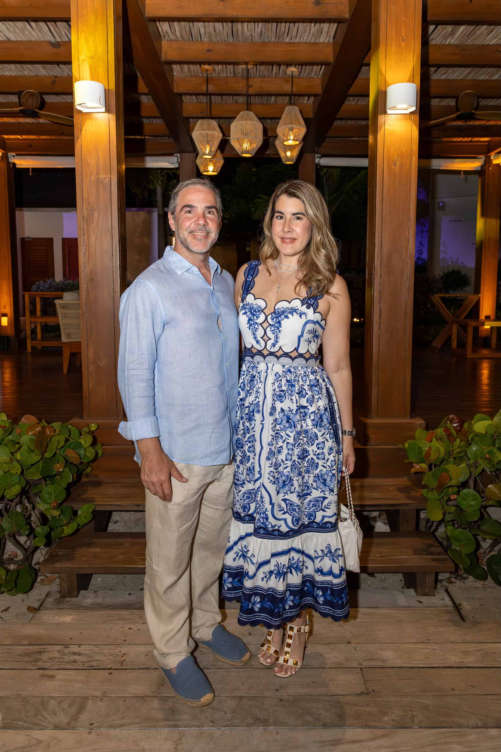 Julio Zeller y Patricia Peguero.