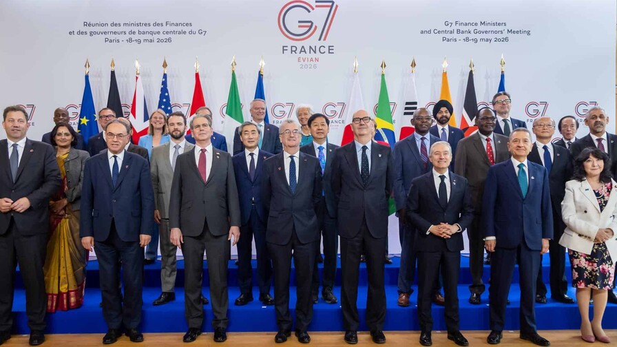 El G7 se compromete con la cooperaci&oacute;n multilateral ante los riesgos para la econom&iacute;a mundial