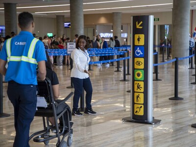 El Aeropuerto de Punta Cana adopta Hidden Disabilities Sunflower