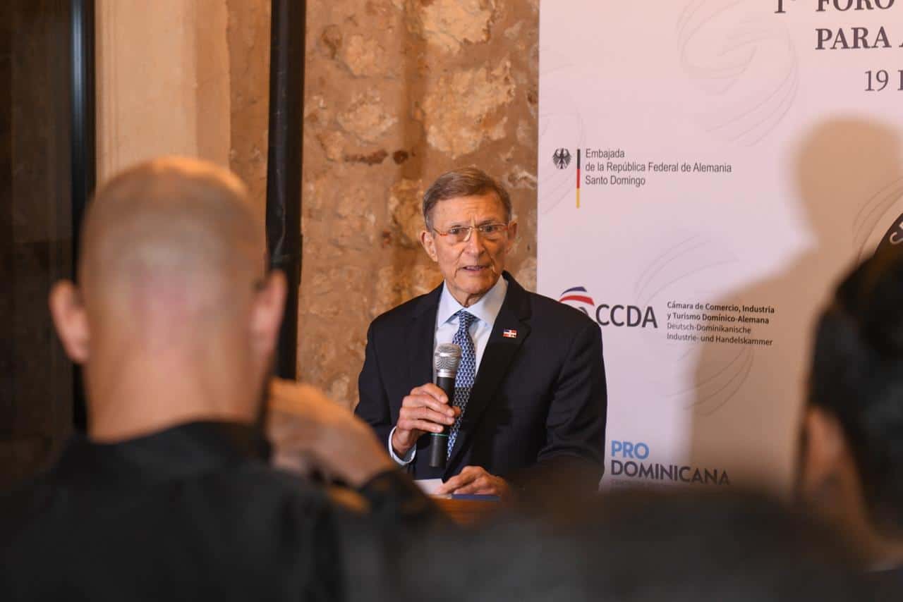 El canciller dominicano, Roberto &Aacute;lvarez. 