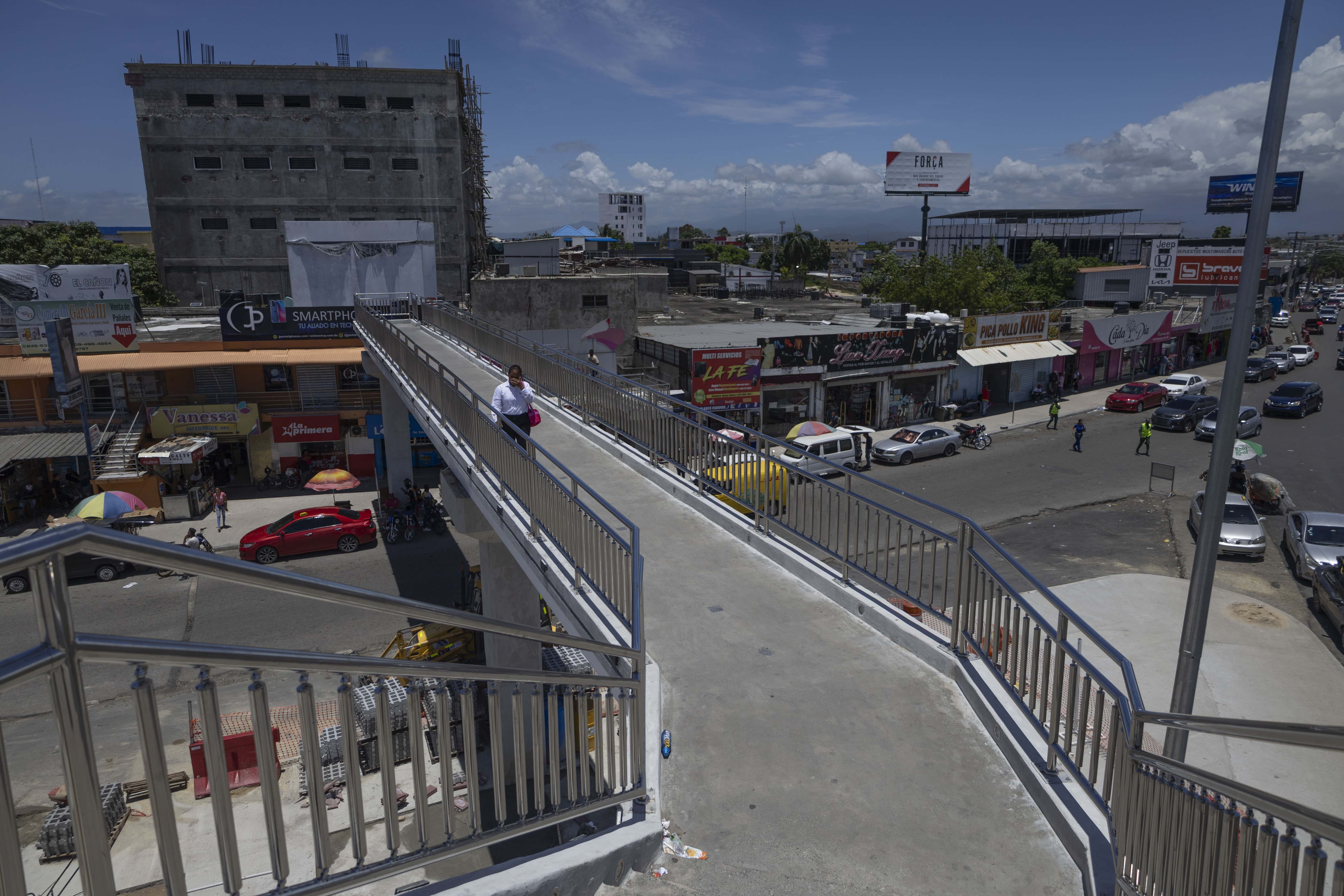 Parte del peatonal que conectar&aacute; con el metro y el telefrico.