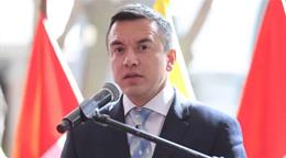 Noboa afirma que los homicidios en Ecuador bajaron un 39 % tras 15 d&iacute;as de toque de queda