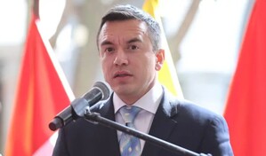 Noboa afirma que los homicidios en Ecuador bajaron un 39 % tras 15 d&iacute;as de toque de queda