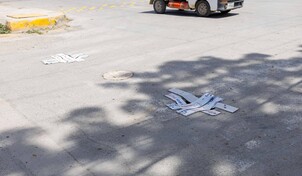 Ni&ntilde;a sufre golpes en la cara y el brazo tras caer en alcantarilla sin tapa en Brisas del Este