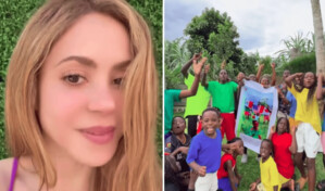 As&iacute; reaccionaron los Ghetto Kids tras ser invitados por Shakira al Mundial 2026