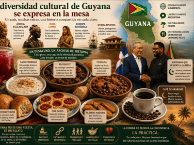 Guyana | El mapa geopolítico también pasa por la cocina