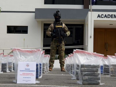 Tráfico de cocaína y lavado de activos en organización criminal