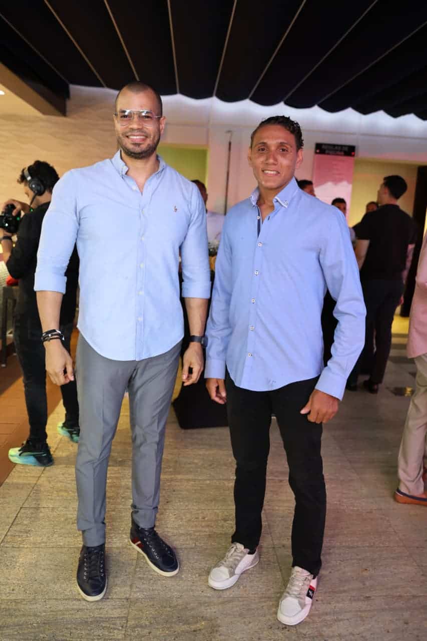 Carlos Mejías y Frayan Rodríguez.