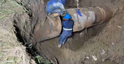 Contin&uacute;an trabajos para solucionar aver&iacute;a que mantiene sin agua a varios sectores del DN