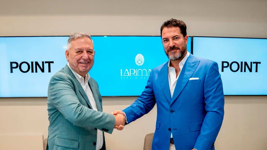 Larimar firma acuerdo con Point para equipamiento exterior de residencias y espacios del complejo
