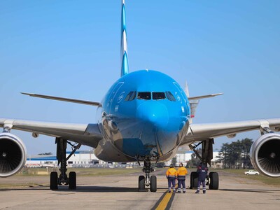 Aerolíneas Argentinas con 