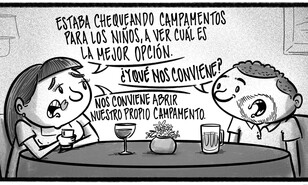 Caricatura de Noticiero Poteleche 23 mayo 2026