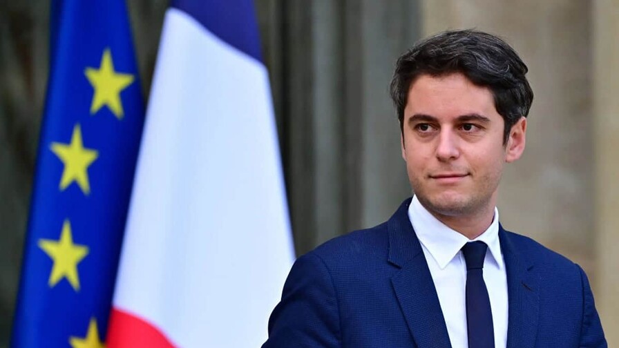 El ex primer ministro franc&eacute;s Gabriel Attal se lanza a la carrera por el El&iacute;seo