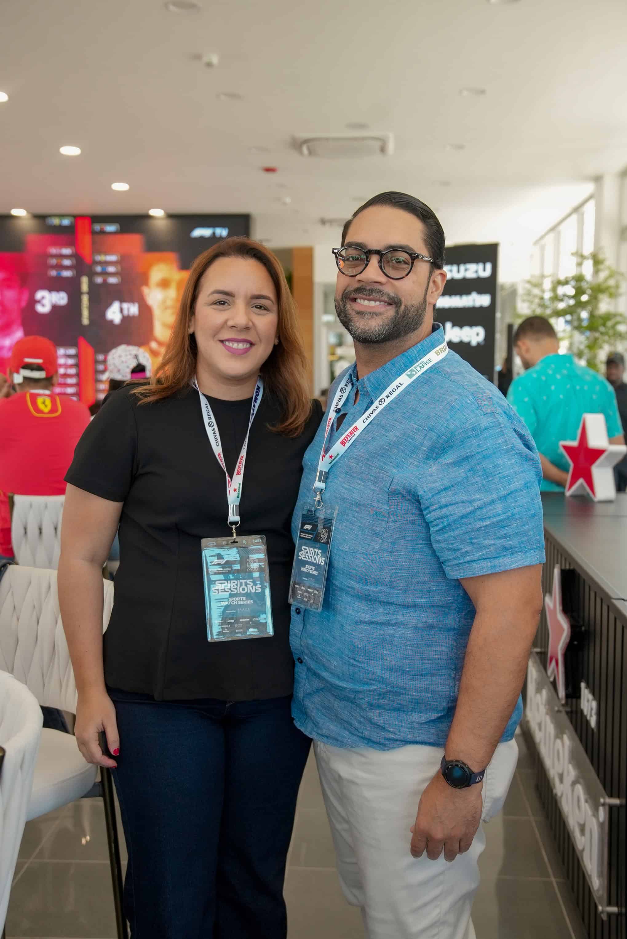Mariel de Ruiz y Luis José Ruiz.