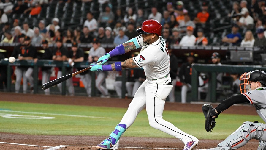 Ketel Marte empieza a despertar con el madero y Arizona sonríe