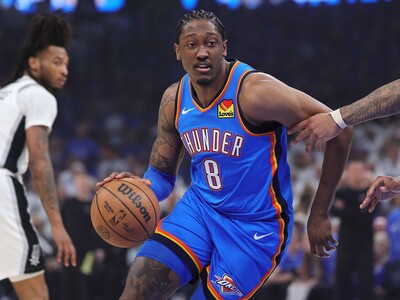 NBA: Jalen Williams está en situación de día a día con lesión en corva