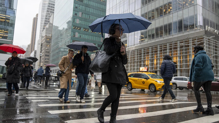 Nueva York pide precaución ante un nuevo temporal de lluvias el fin de semana Nueva York pide precaución ante un nuevo temporal de lluvias el fin de semana