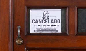 Jueces paralizan tribunales ante "silencio" a reclamos