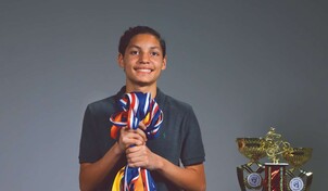 Pedro Curiel, el ni&ntilde;o que convierte en medallas los deportes practicados