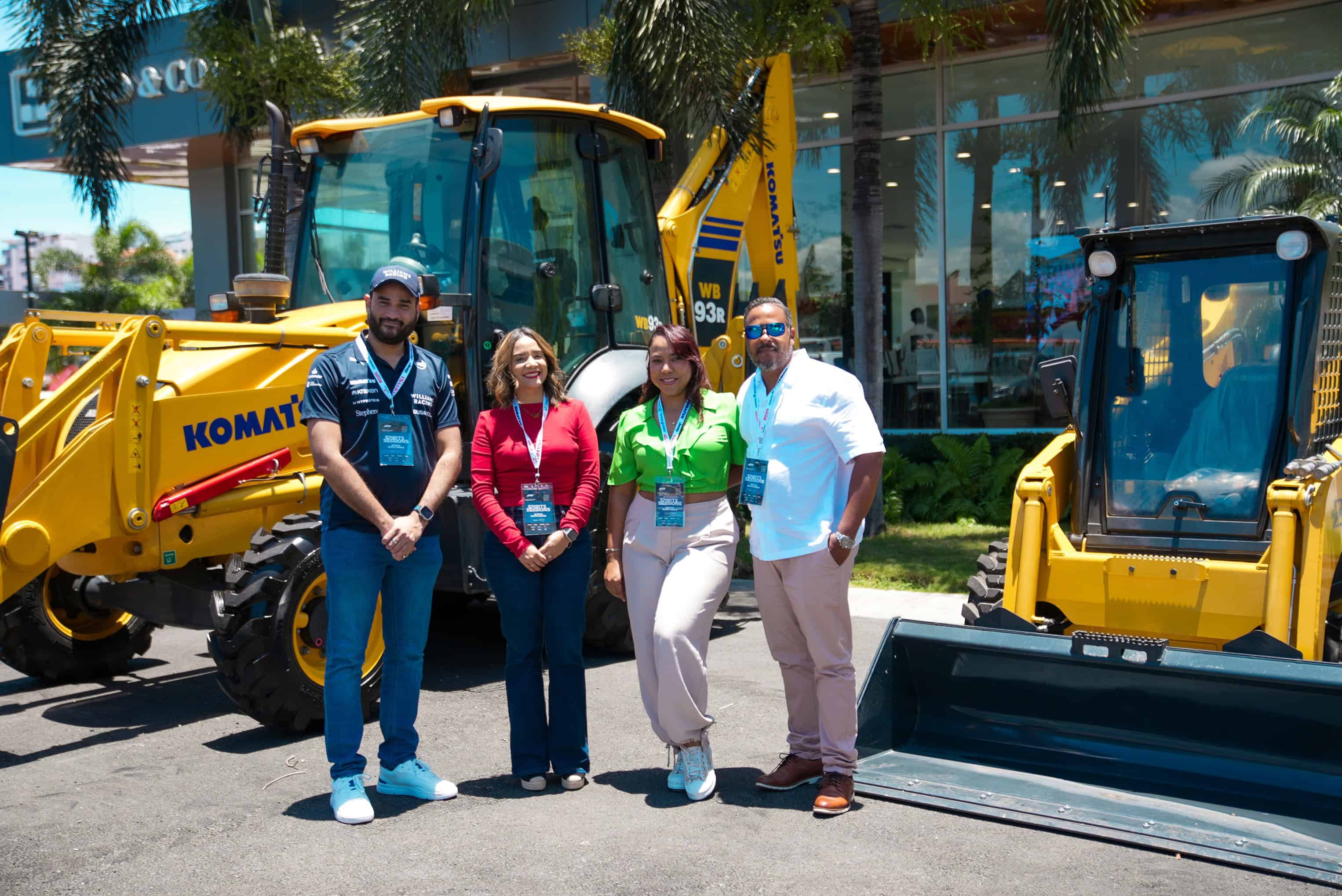 Bryant Tejeda, Merciling Reyes, Yulissa Meran y Alexis Terrero.