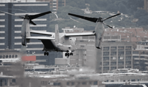 Dos aeronaves de EE. UU. surcan el cielo de Caracas para simulacro supervisado por Donovan
