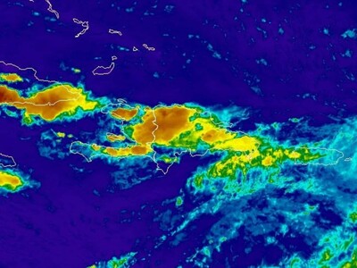 Clima en RD: aguaceros fuertes y tormentas eléctricas