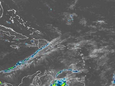 Clima en RD: vaguada provocará aguaceros este sábado