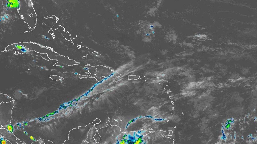 Vaguada provocar&aacute; aguaceros este s&aacute;bado; mantienen seis provincias en alerta verde