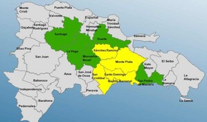 Cuatro provincias en alerta amarilla y cinco en verde por incidencia de vaguada