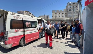 Israel mata a 5 palestinos en un ataque con dron a un puesto policial en el norte de Gaza
