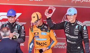Russell gana el esprint de Canad&aacute; tras un caliente duelo con Antonelli