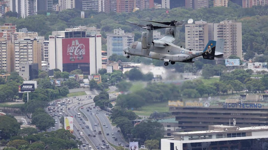 Estados Unidos realiza simulacro de evacuaci&oacute;n en su embajada en Caracas