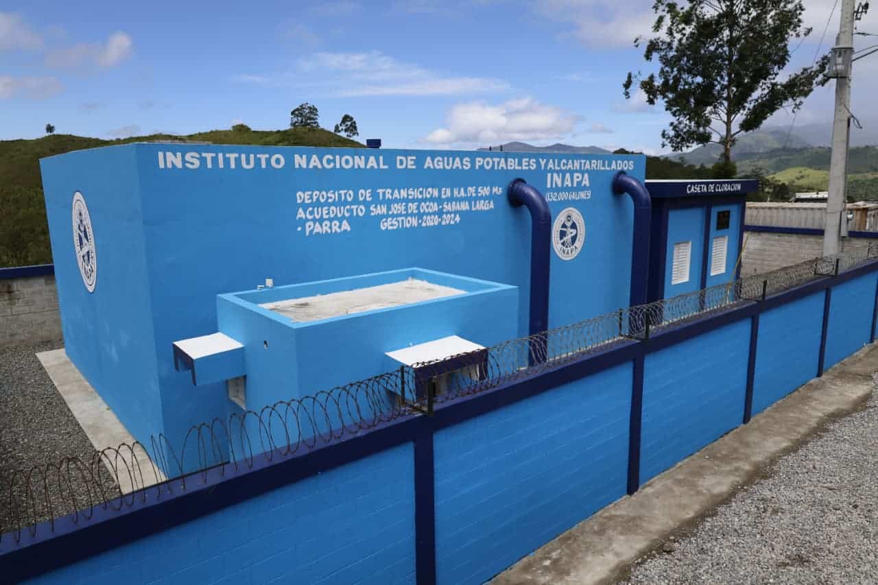 Agua potable en Sabana Larga