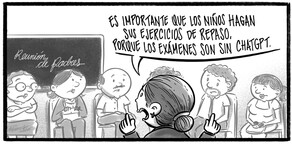 Caricatura de Noticiero Poteleche 25 mayo 2026