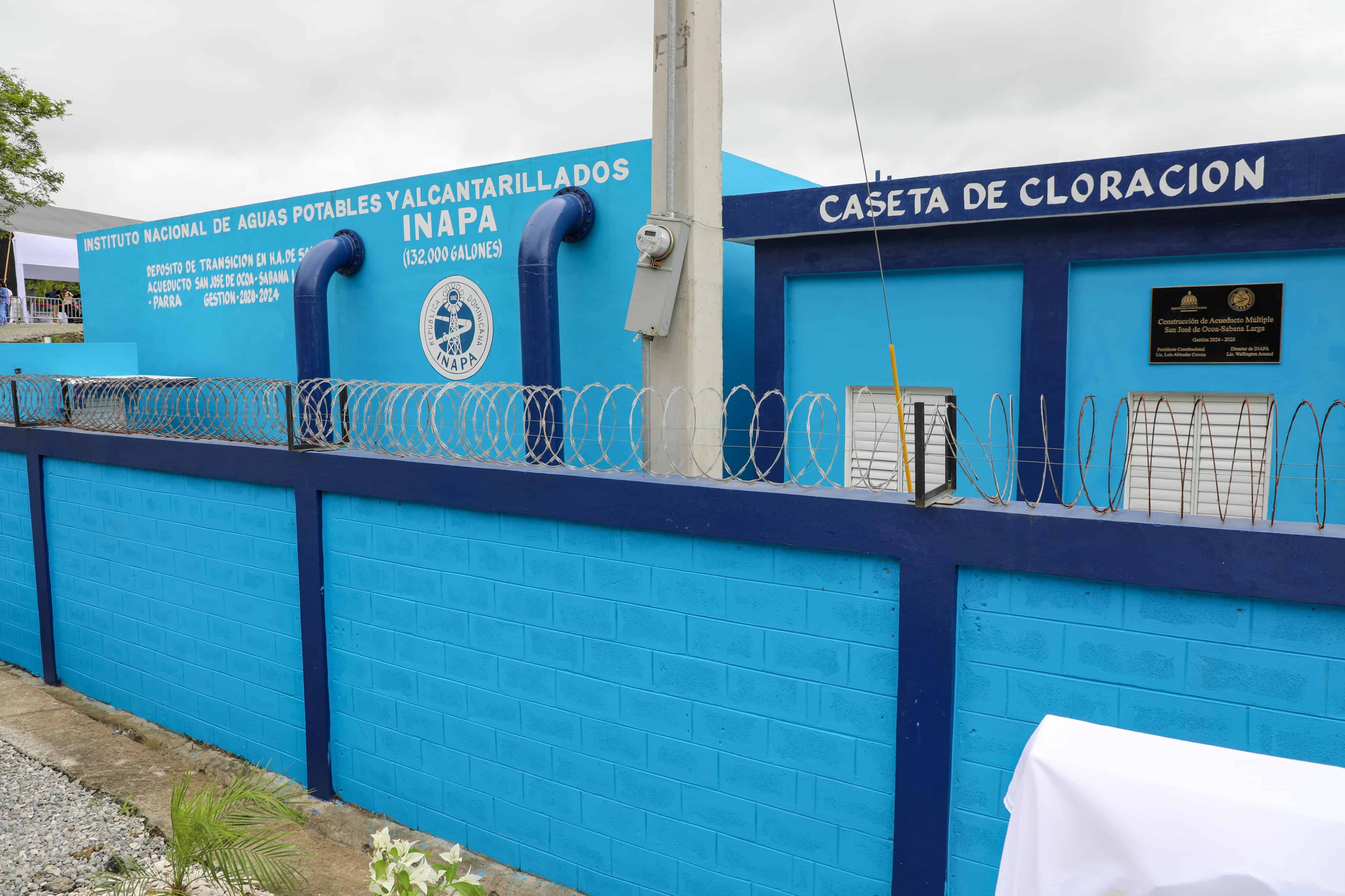 Entrega de obra en Sabana Larga