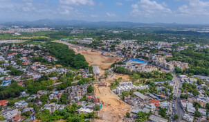 Obras en la avenida Rep&uacute;blica de Colombia transforman barrio Cuba y zona de la ca&ntilde;ada