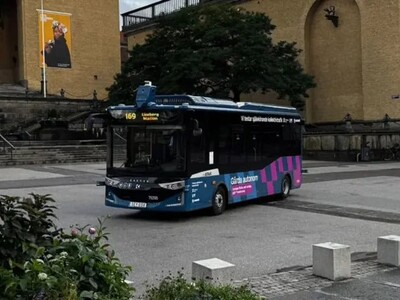 Bus autónomo en Gotemburgo colisiona con tranvía
