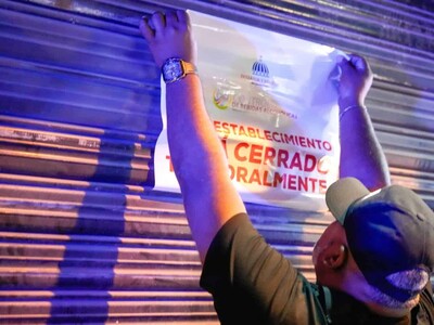 Cierran negocios e incautan bocinas por contaminación sónica