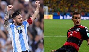 El reinado de Miroslav Klose y sus 17 victorias en Mundiales tiembla ante el acecho de Messi