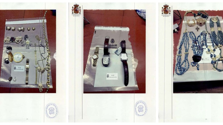 Hallan joyas en la caja fuerte de Zapatero que su secretaria atribuye a una herencia Hallan joyas en la caja fuerte de Zapatero que su secretaria atribuye a una herencia